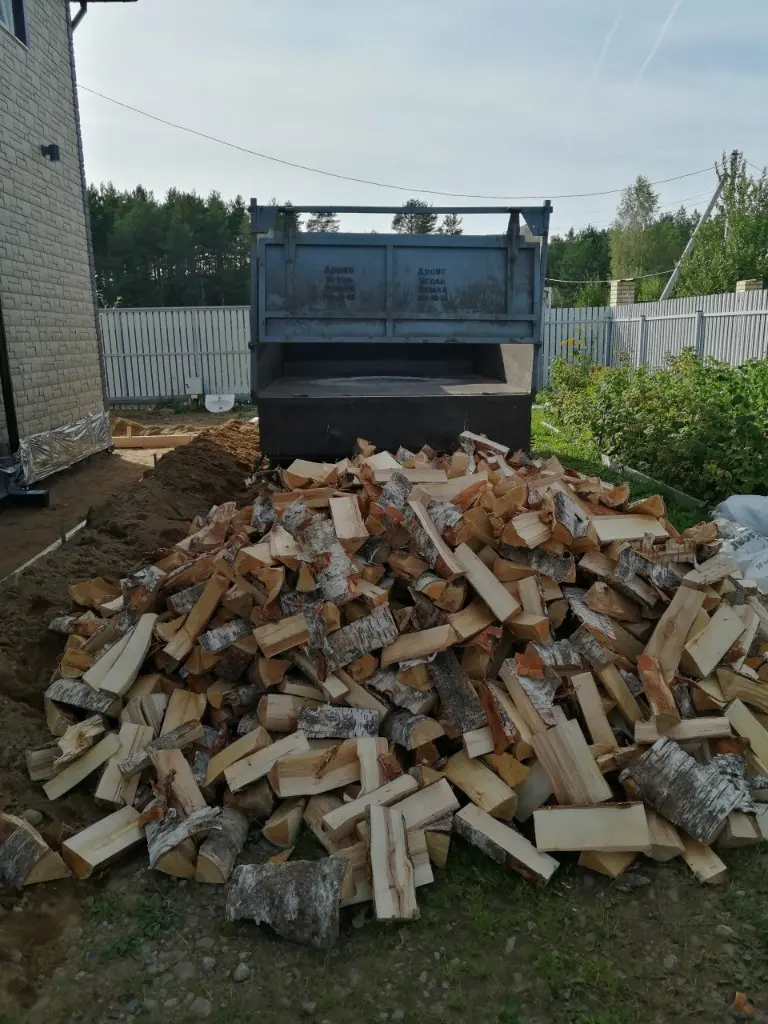 доставка колотой березы в Яхрому 