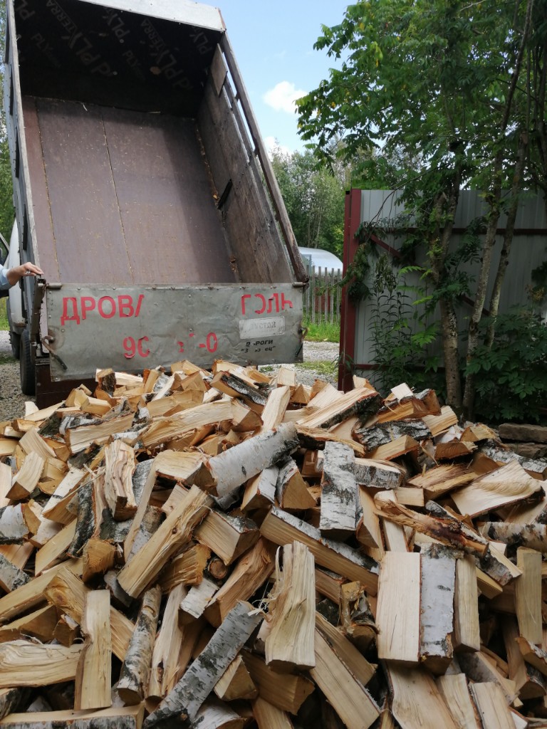 доставка березовых дров в Запрудню